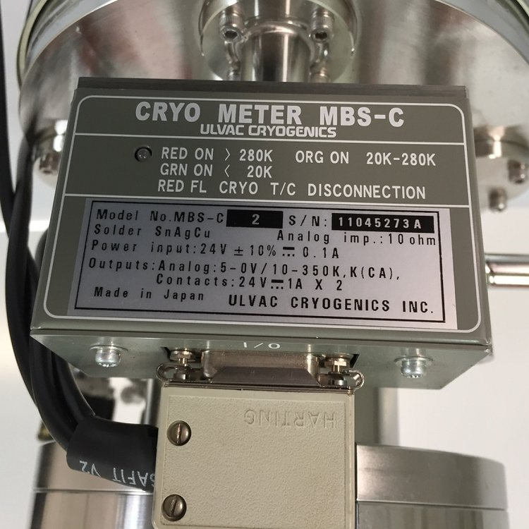 日本ULVAC愛發(fā)科低溫熱電偶溫度計MBS-C