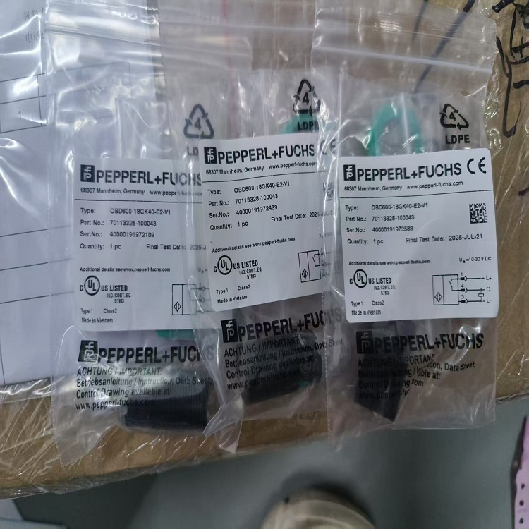 供應(yīng)德國Pepperl+Fuchs倍加福感應(yīng)開關(guān)OBD600-18GK40-E2-V1