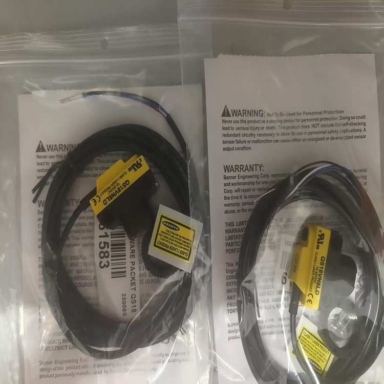 供應(yīng)美國邦納BANNER激光漫反射光電傳感器QS18VN6LD