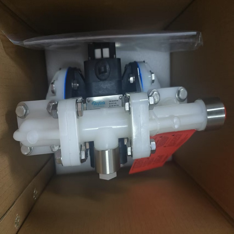 供應(yīng)斯凱力1/2寸PVDF特氟龍隔膜泵PS15,KY-AT-T/S-TT-TT-00