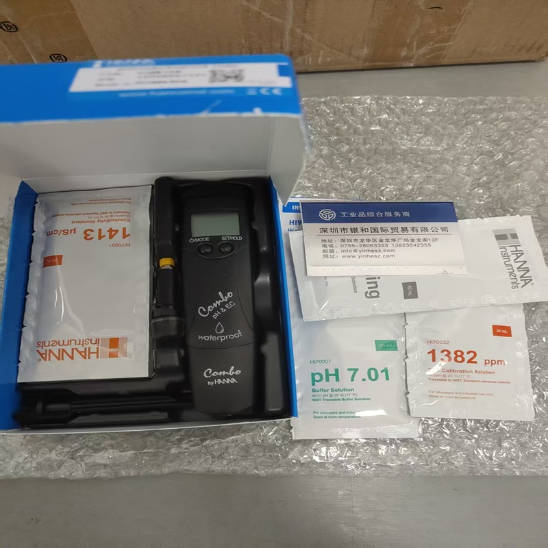 意大利HANNA 哈納pH-EC-TDS-°C測定儀 HI9